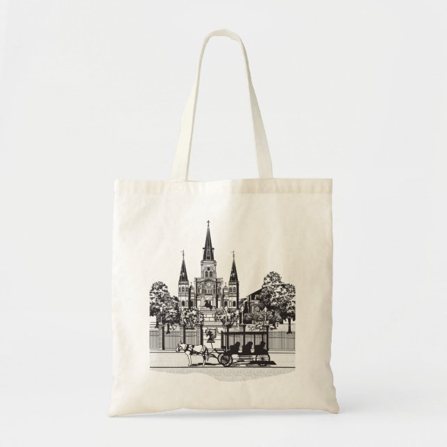 New Orleans, Louisiana Tote Bag (Front)