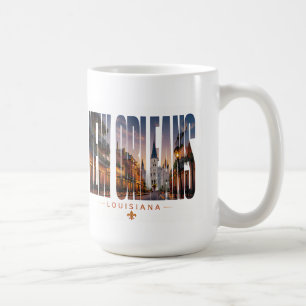 New Orleans Louisiana Travel Design Coffee Mug
