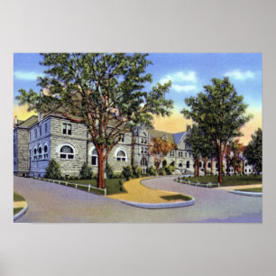 New Orleans Louisiana Tulane University Poster