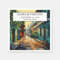 New Orleans Louisiana Wedding Retro