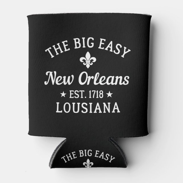 New Orleans Lousiana  Can Cooler (Front)
