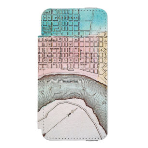 New Orleans Map, 1837 Incipio Watson™ iPhone 5 Wallet Case