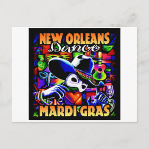 New Orleans Mardi Gras #010 Postcard