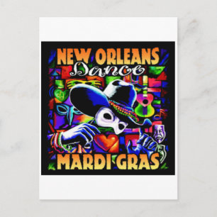 New Orleans Mardi Gras #010 Postcard
