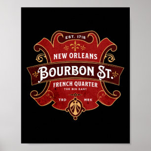 New Orleans Mardi Gras Jazz Carnival 2025 Souvenir Poster
