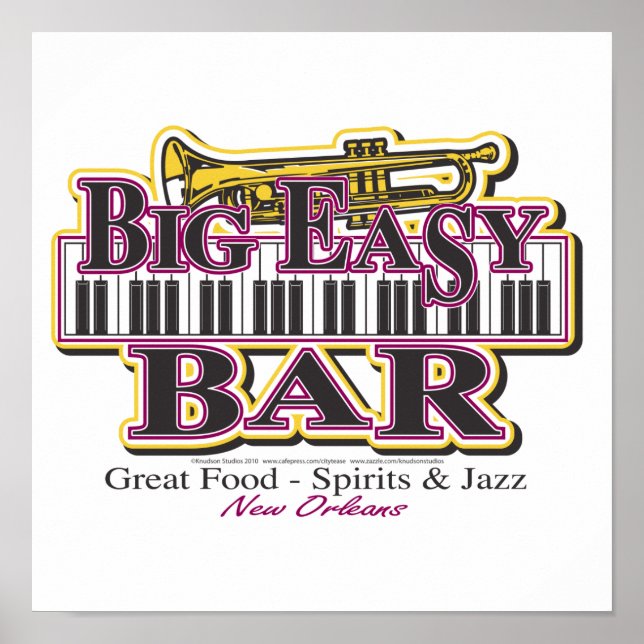 New Orleans Mardi Gras Poster (Front)