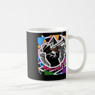 New Orleans Mardi Gras Trombone Sticker  Coffee Mug
