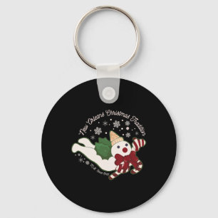 New Orleans Mr Bingle Christmas Tradition Snowmen Key Ring