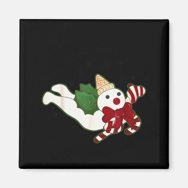 New Orleans Mr Bingle Christmas Tradition Snowmen  Magnet (Front)