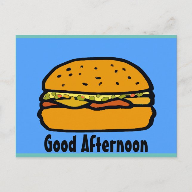 New Orleans Muffuletta Postcard (Front)
