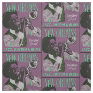 New Orleans Music fabric