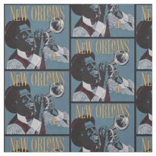 New Orleans Music fabric