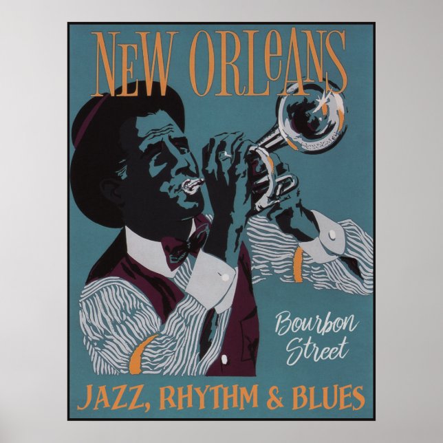 New Orleans Music poster 3/3 (Front)