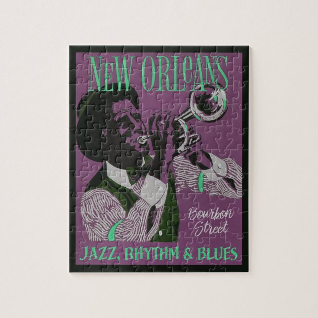 New Orleans Music puzzle (Vertical)