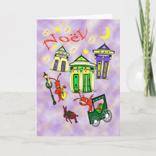New Orleans Noël Christmas Holiday Card