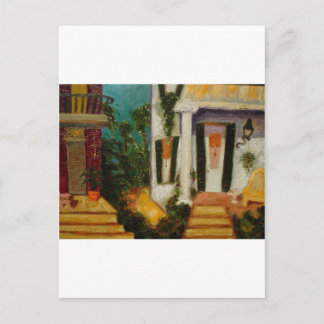 New Orleans Porches Postcard
