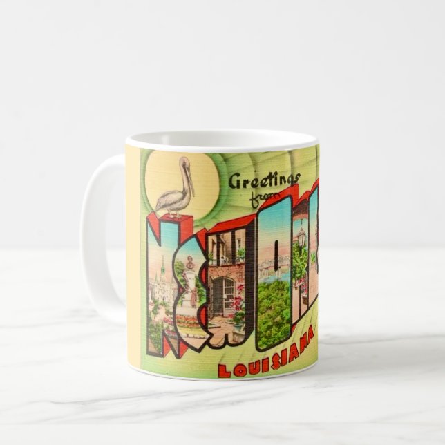 New Orleans Postcard Mug (Front Left)