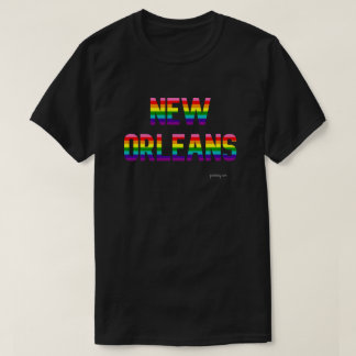 New Orleans Pride Rainbow Flag T Shirt