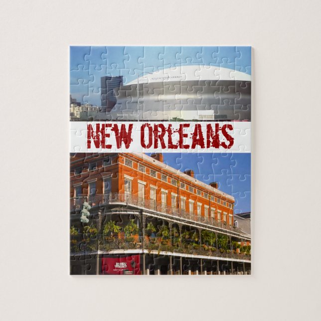New Orleans Puzzle (Vertical)