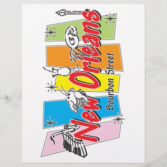 New Orleans Retro Look (Front)