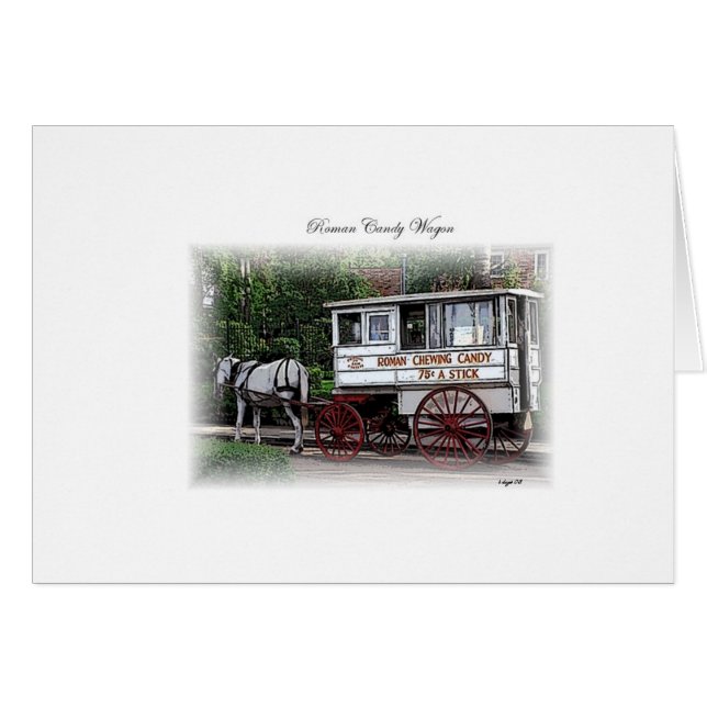 New Orleans Roman Candy Wagon (Front Horizontal)