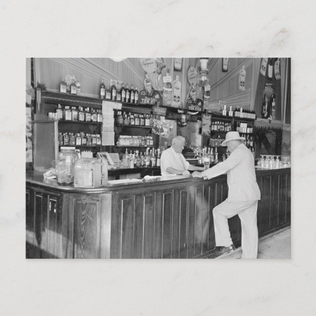 New Orleans Saloon, 1938 Postcard (Front)