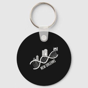New Orleans Skyline City Louisiana Funny Gift  Key Ring
