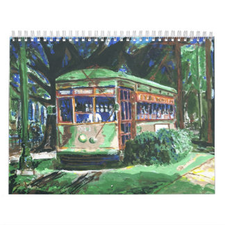 New Orleans Street Car Calendar