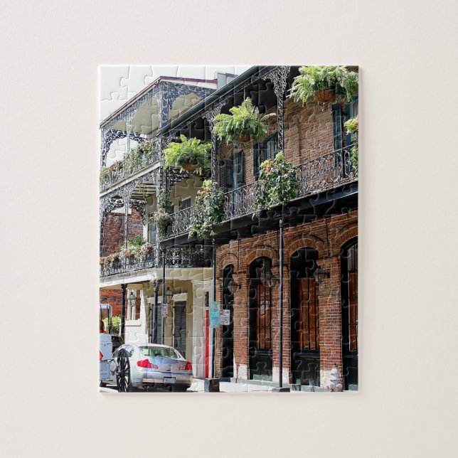New Orleans Street Scene Jigsaw Puzzle (Vertical)