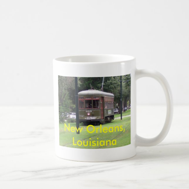 New Orleans Streetcar Coffee Mug (Right)