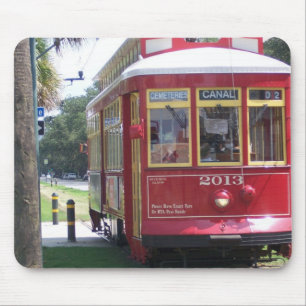 New Orleans Streetcar Mouse Pad