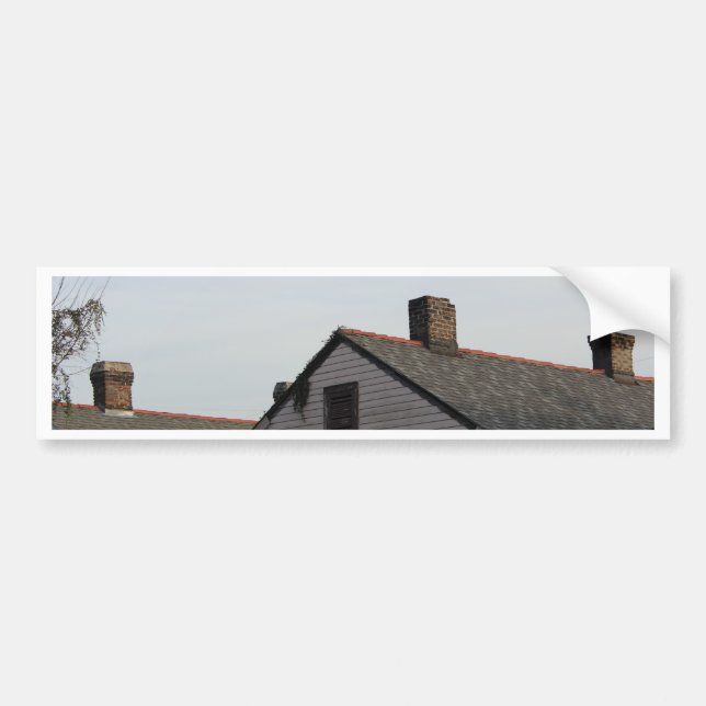 New Orleans style house #2 Bumper Sticker (Front)