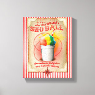 New Orleans Summertime Snowball Canvas Print