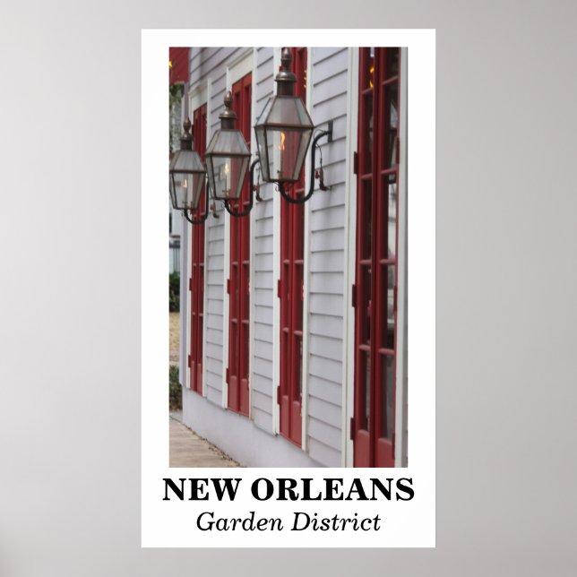 NEW ORLEANS TRAVEL POSTER (Front)