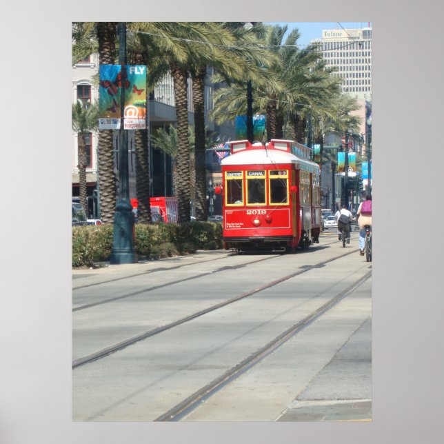 New Orleans Trolly Poster (Front)