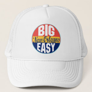 New Orleans Vintage Label Trucker Hat