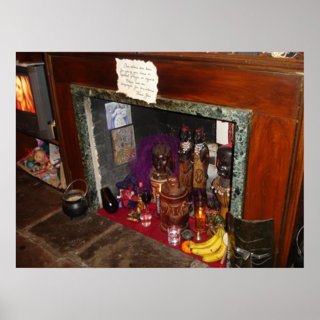 New Orleans VooDoo Altar Poster (Front)