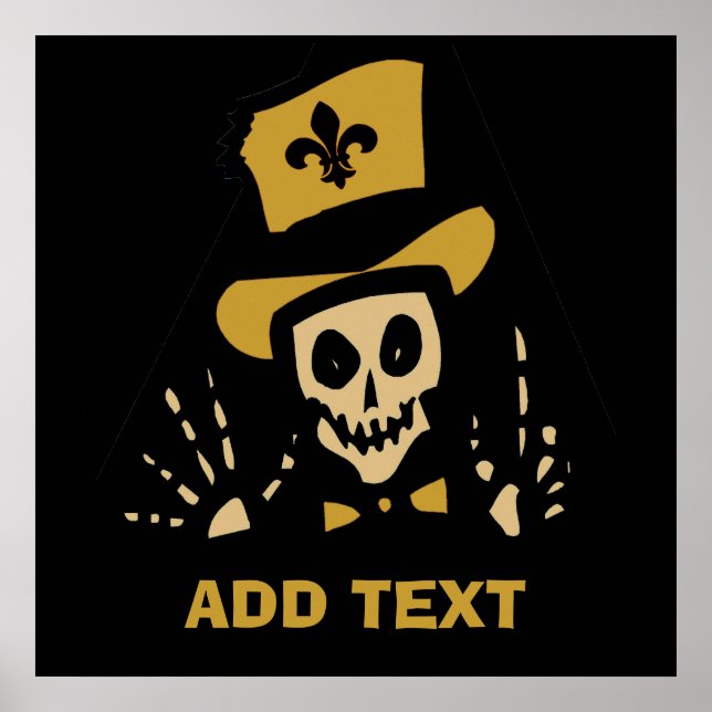 New Orleans Voodoo Man Poster (Front)