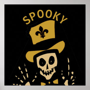 New Orleans Voodoo Man, SPOOKY, edit text Poster