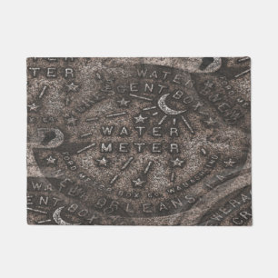 New Orleans Water Metre Lid Doormat