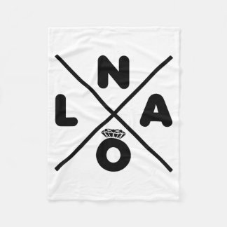 New Orleans Wedding Nola Bachelorette Party Groom Fleece Blanket