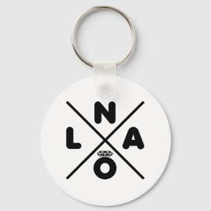 New Orleans Wedding Nola Bachelorette Party Groom  Key Ring