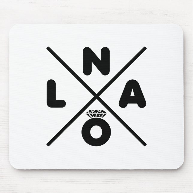 New Orleans Wedding Nola Bachelorette Party Groom  Mouse Pad (Front)