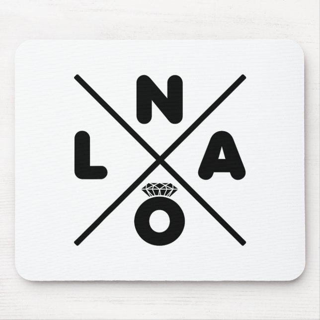 New Orleans Wedding Nola Bachelorette Party Groom  Mouse Pad (Front)