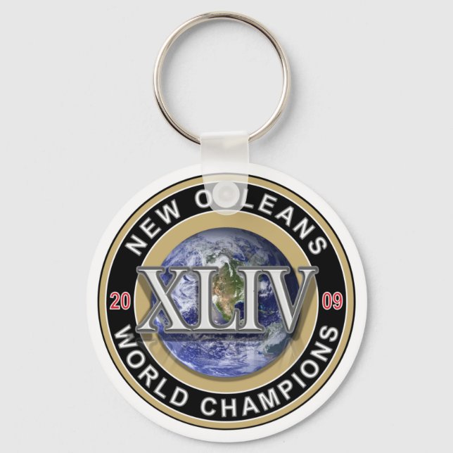 NEW ORLEANS - World Champions 2009 Key Ring (Front)