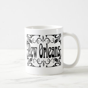 New orleans Wrought Iron Coffee Mug