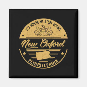 New Oxford Pennsylvania Its Where My Story Begins Magnet