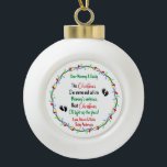 New Parents   Ceramic Ball Christmas Ornament<br><div class="desc">Celebrate life’s special moments with this personalised ornament. Perfect for adding a heartfelt touch to your holiday décor. Celebrate a little bundle of joy on the way with this keepsake to capture the magic of the season and make it unforgettable. Crafted with love, they’re perfect for your tree or as...</div>