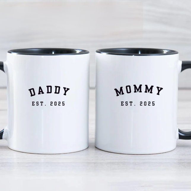 New Parents Pregnancy, First Time Mum and Dad Gift Mug (Creator Uploaded)