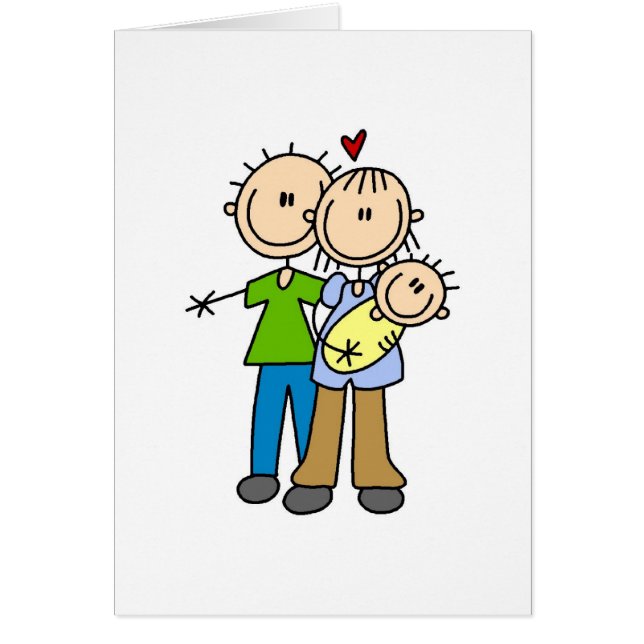 New Parents with Baby Tshirts and Gifts (Front)